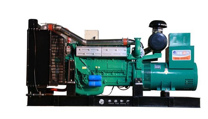 长兴上柴500kw大型柴油发电机组